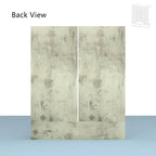 Wardrobe Armoire Closet 59W Large Freestanding Wardrobe Cabinet White