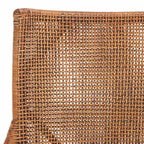 Coastal Rattan Cushion Chair 22 W x 24 L x 37 H 22W x 24D x 37H