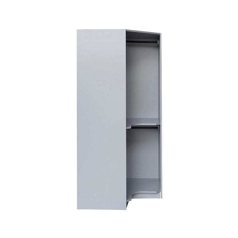 Polygon Corner Wardrobe with 2-Doors