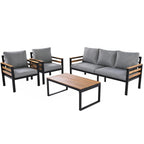 4-Piece Outdoor Furniture Sofa Set