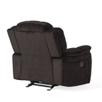 Hawthorne Steel Glider Recliner by Christopher Knight Home