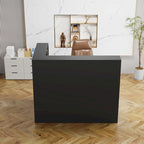 Working Reception Desk L Shaped Front Counter Reception Table Counter
