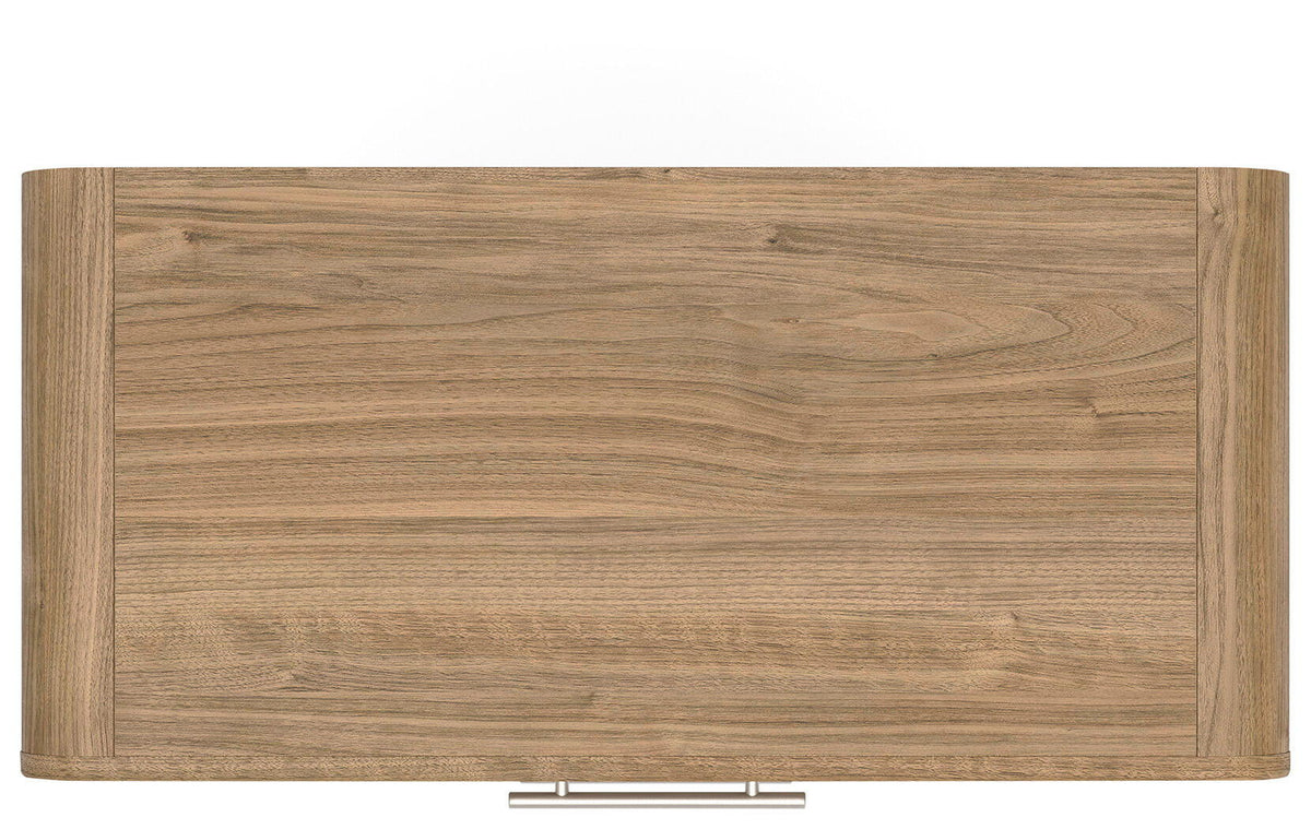 Brown Five Drawer Chest