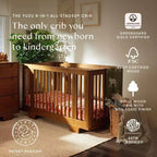 Babyletto Yuzu 8-in-1 Convertible Crib with All-Stages Conversion Kits