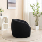 SEYNAR Modern Glam Upholstered 360 Degree Swivel Accent Armchair Set of 2