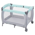 Nursery Center Playard with Rocking Cradle, Bassinet, and Changing Table