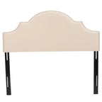 Adjustable Full/Queen Studded Fabric Headboard