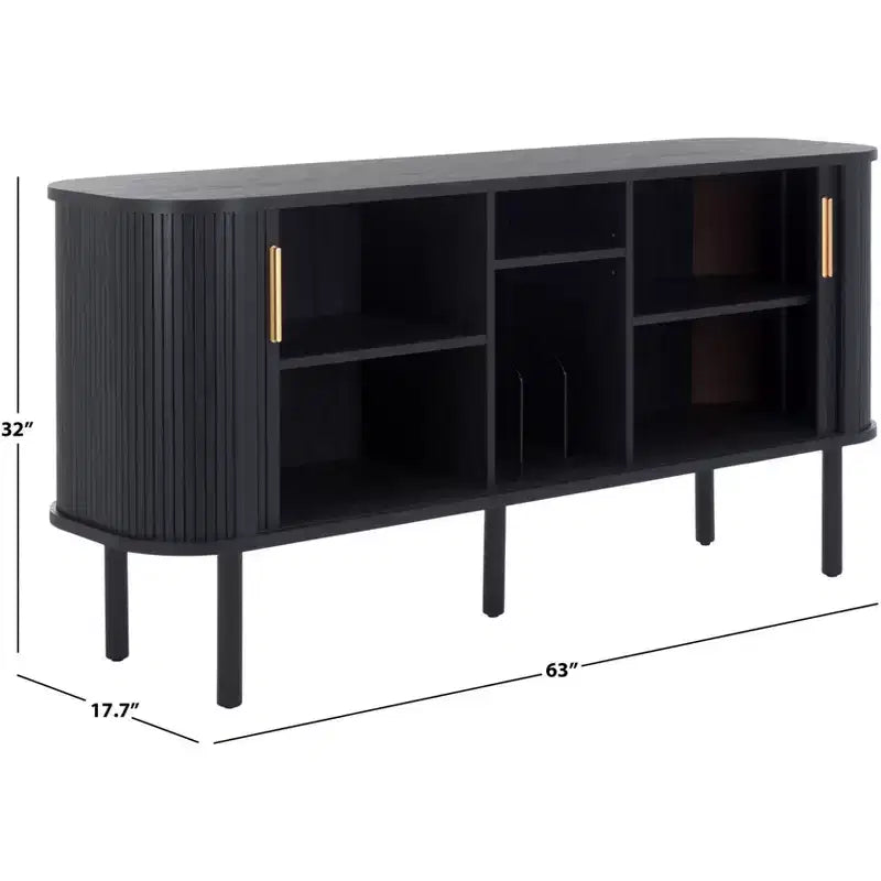 Tealla 2 Tambour Door Sideboard/Media Stand - MED9636 - Safavieh