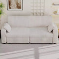 Dyonery Modular Corduroy Sectional Sofa with Washable Covers
