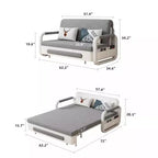 Luck Live Modern 62.2in. sleeper sofa Multifunctional Storage Sofa Bed