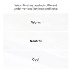 Plank+Beam 46 Modern Solid Wood Console Table, Narrow Entryway Table, Behind The Couch
