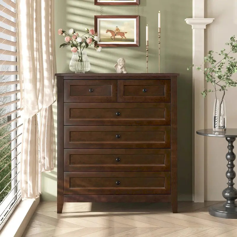 Solid Wood spray-painted drawer dresser bar,buffet tableware cabinet lockers buffet server console table lockers