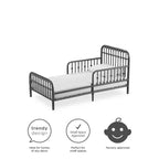 Little Seeds Monarch Hill Ivy Metal Toddler Bed