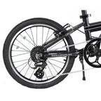 ZiZZO Urbano 8-Speed Aluminum 20 Folding Bike - Gray