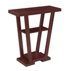 Convenience Concepts Newport V Console Table with Shelves