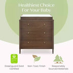 3 Drawer Dresser with Changing Top - Kids Nursery