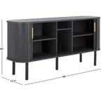 Tealla 2 Tambour Door Sideboard/Media Stand - MED9636 - Safavieh