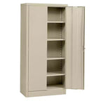 Edsal 36Wx18Dx72H Steel Freestanding Cabinet Beige