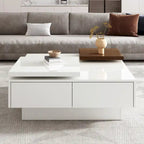 Modern Square Wood Coffee Table