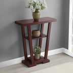 Convenience Concepts Newport V Console Table with Shelves