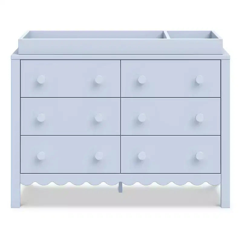 Scallop 6-Drawer Dresser