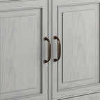 WYNDENHALL Hampshire 40 Wide Solid Wood Traditional Entryway Storage Cabinet - 40w x 15d x 36 h