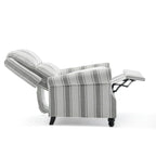 2 Set Modern Padded Seat Recliner Chair with PU Leather/Fabric