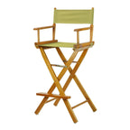 Honey Oak Frame 30-inch Directors Chair