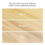 Plank+Beam Entryway Bench, Solid Wood End of Bed Bench for Bedroom, Hallway, Porch, 41.25