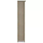 70 Five-Shelf Solid Wood Bookcase - Lacquered Pine, 4 Adjustable Shelves