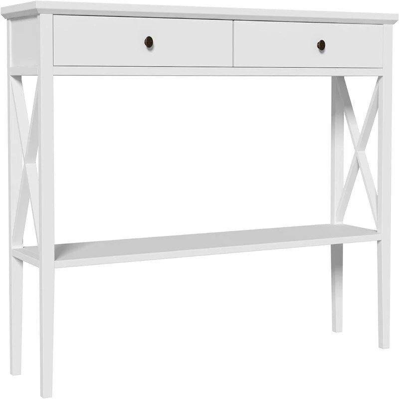 47 Console Table with Drawers - 11.81D x 47.24W x 31.5H