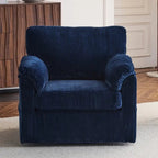 33 Corduroy Swivel Single Sofa Chair