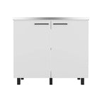 Napoles-2 39 Wide Double Door Utility Sink Stainless steel - N/A