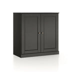 Palace Imports 100% Solid Wood 32 Bathroom Cabinet with Solid Doors and Adjustable Shelves