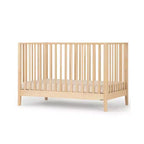 3-in-1 Convertible Crib, Solid Beechwood, GREENGUARD Gold Certified, Made in Italy