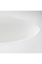 White Oval Dining Table
