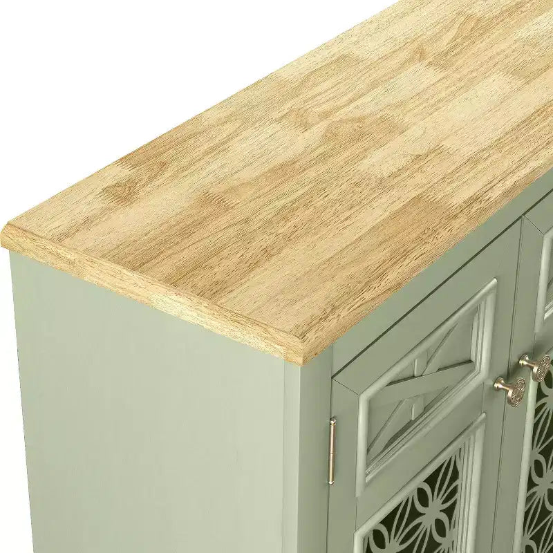 Festivo 57 Vintage Storage Accent Buffet Sideboard Cabinet