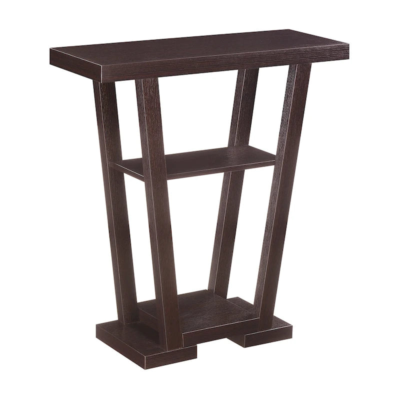 Convenience Concepts Newport V Console Table with Shelves