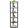 Tribesigns 6-Tier Corner Bookshelf, 70.86 Tall Book Shelving Unit Storage Rack