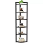 Tribesigns 6-Tier Corner Bookshelf, 70.86 Tall Book Shelving Unit Storage Rack