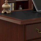 Bush Furniture Saratoga Executive Desk with Drawers and Storage
