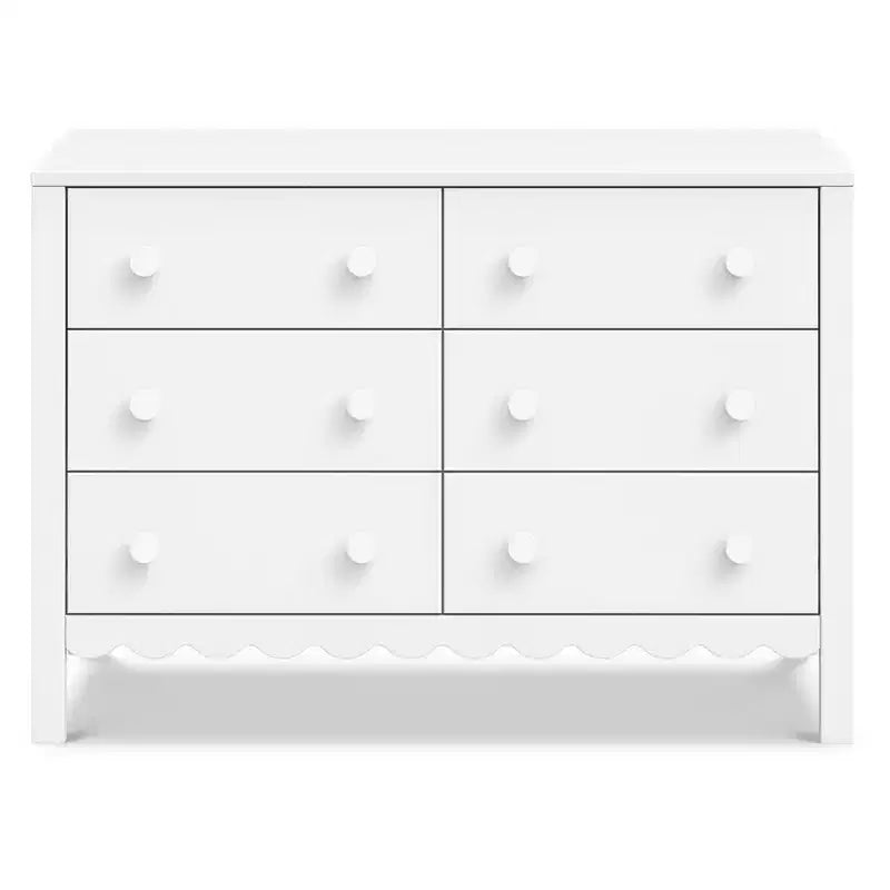 Scallop 6-Drawer Dresser