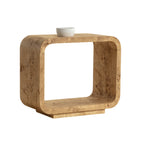 Modern Side Table with Rectangular