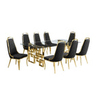 Best Quality Furniture Big Glass Table Dining Sets