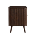 2 Drawer Bedside Table - Walnut