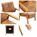 Accent Chairs Set of 2 with Side Table Arm Chair for Living Room Bedroom Office - 30.71H*25.39W *27.95D