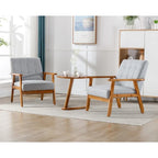 Accent Chairs Set of 2 with Side Table Arm Chair for Living Room Bedroom Office - 30.71H*25.39W *27.95D