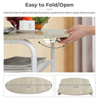 31.5 Drop Leaf Dining Table for Small Space,Small Kitchen Table Set for 2