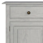 WYNDENHALL Hampshire 40 Wide Solid Wood Traditional Entryway Storage Cabinet - 40w x 15d x 36 h