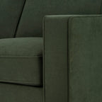 2 Seater Sofa - Dark Olive